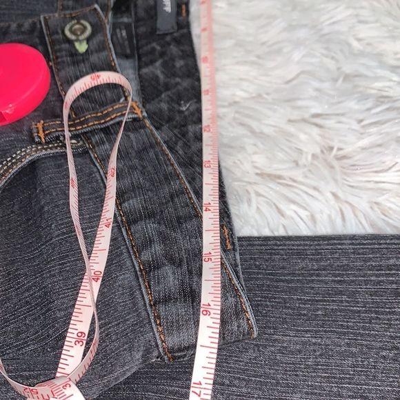 French Cuff Gray Jeans - Picture 9 of 11